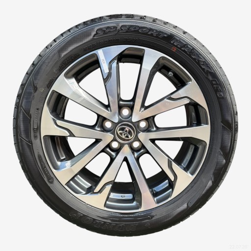 wheels tyres discs TOYOTA COROLLA CROSS DUNLOP 225/50/18" 4MM summer