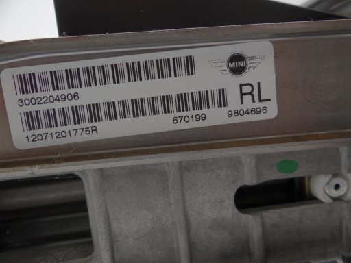 steering wheel rod blocking MINI COUNTRYMAN R60