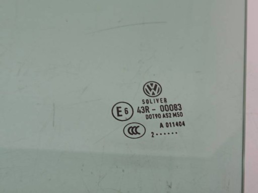 window door left PRZOD12 R LIFT 4D COUPE Volkswagen CC and (2012-2016)