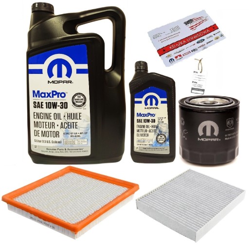 MOPAR 10W30 + ФИЛЬТРЫ TOWN COUNTRY 4.0 2008 г.
