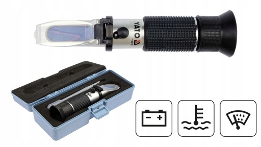 РЕФРАКТОМЕТР ТЕСТЕР ОХОЛОДЖУЮЧОЇ РІДИНИ ЕЛЕКТРОЛІТУ