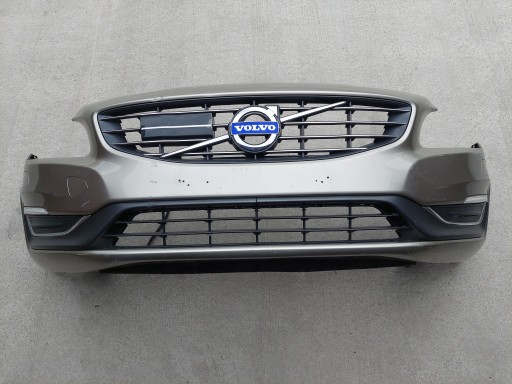 Передній бампер в зборі з решіткою радіатора volvo s60 ii v60 i lift 484-16