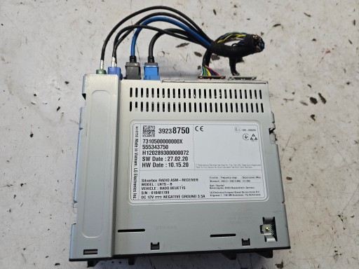 OPEL ASTRA K LIFT STACJA module RADIA navigation devices SILVERBOX 39238750