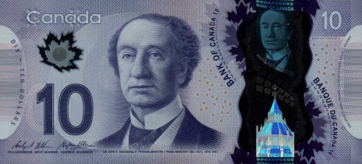 KANADA 10 Dollars 2013 P-107c WILKINS - POLOZ UNC