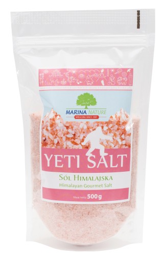 Sól himalajska drobna 500 g torba