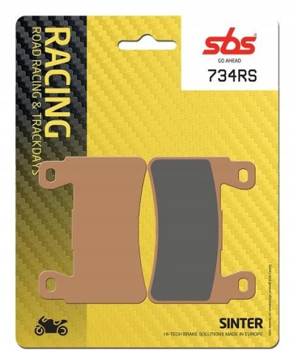 734RS - Колодки SBS HONDA CBR 600 F4 1999-2006 передні