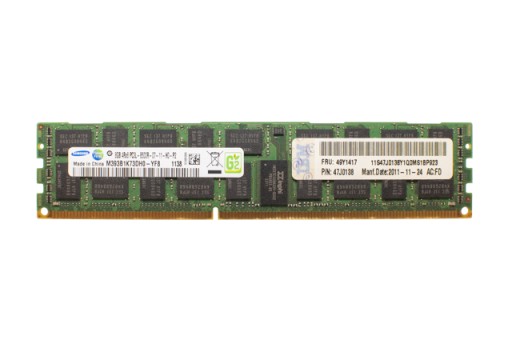 IBM 8GB 4Rx8 DDR3 RDIMM 1066MHz 47J0138
