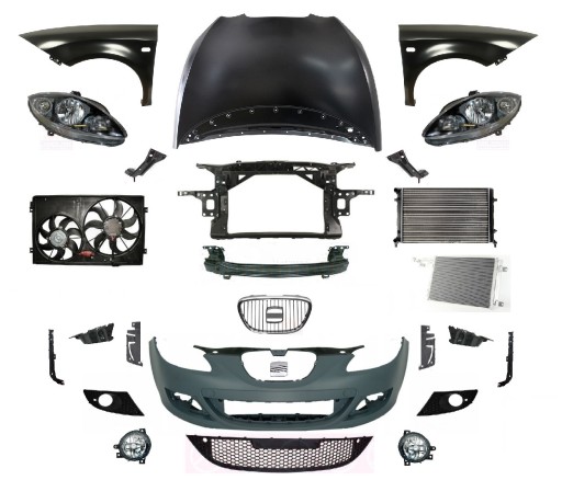 1P0805588B - LEON 05-09 ПЕРЕДНИЙ КАПОТ ФОНАРЬ БАМПЕР РЕМЕНЬ