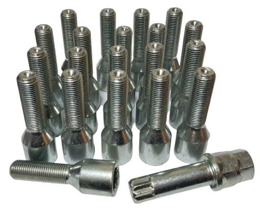 Болти torx 12x1, 25x37 Peugeot конус оцинкований 20 EU