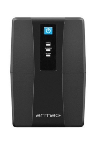 2× джерело безперебійного живлення ups armac home 850va led line-interactive 2x230v usb-b