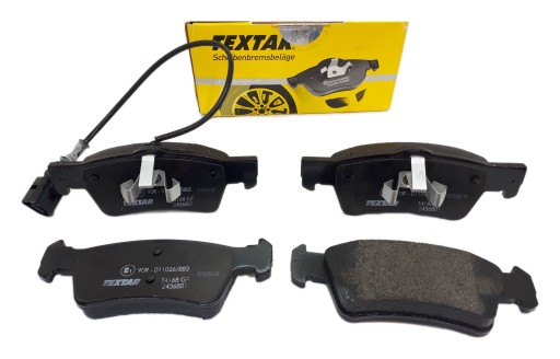 2436801 - Колодки задня CALIFORNIA T5 MULTIVAN V TRANSPORTER T5