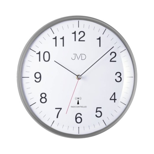 JVD RH16.2 - 33cm - Nástenné hodiny - Sivá