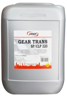 Трансмиссионное масло jasol gear trans sp/clp 320 20л.