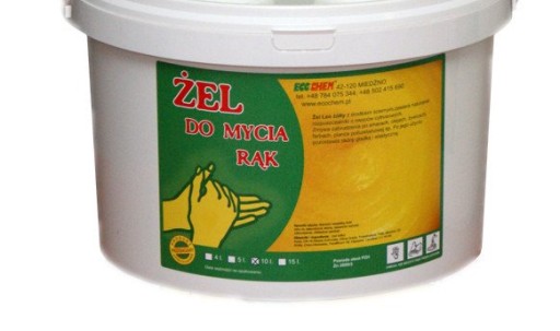 Ecochem желтый гель для мытья грязных рук паста OHP