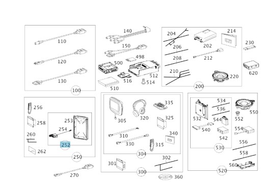 Держатель для iPad Mercedes-Benz (01)