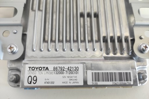 Модуль pdc toyota rav 4 v (xa50) 8679242130 2.5l гибрид 144kw 2020