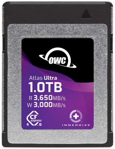 OWC CFexpress Type B 4.0 Atlas Ultra R3650 W3000 G4 1TB