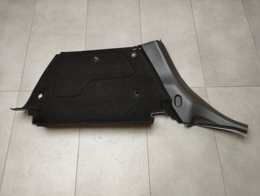 Mercedes B-KLASA W242 boot upholstery left rear part A2426901700