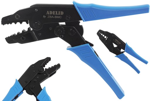 ІНСТРУМЕНТ ДЛЯ ОБЖИМУВАННЯ КІНЦІВ КОАКСІАЛЬНОГО КАБЕЛЮ