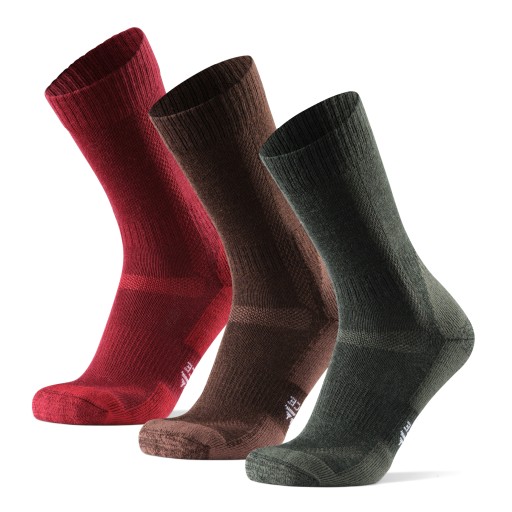 Ponožky Merino DANISH ENDURANCE, Termoaktívne, Trekingové 3-pack, 43-47
