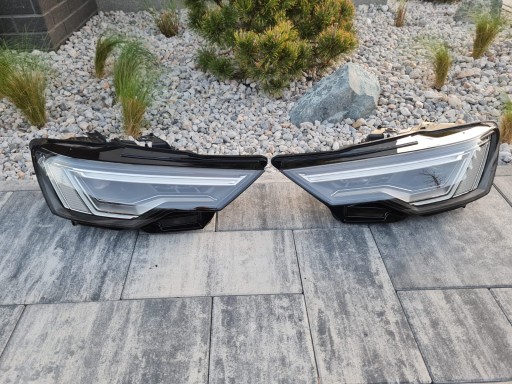 Audi a6 s6 c8 4k0 полный передний полный led матричные лампы 4k0941039 4k0941040