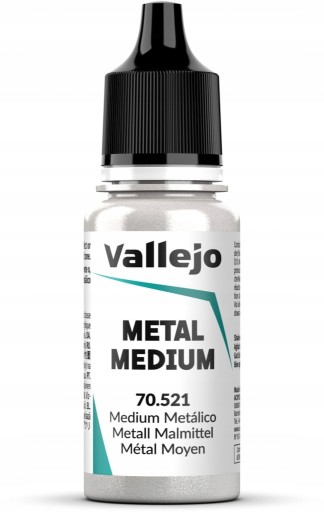 Vallejo 70521 - Metal Medium (perłowy połysk) 18ml