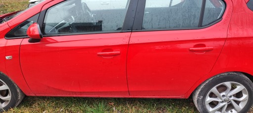 Opel corsa e дверь слева задней левой полной комплект z547