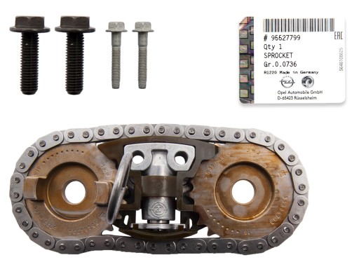 95527799 - OE КОМПЛЕКТ НАТЯГУВАЧ ЛАНЦЮГА РАСПРЕДВАЛА OPEL ZAFIRA C