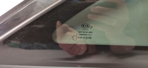 KIA CEED III KOMBI window bodywork right right rear part CHROM CIEMNA AS3 17-21