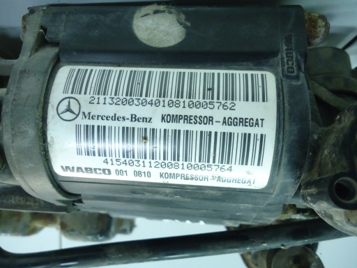 MERCEDES S W220 compressor; springing 2113200304