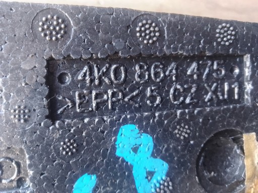 polystirene boot floor well AUDI A6 C8 A7 4K0864475