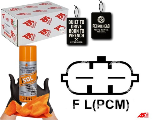 ASPA3321#ECS-PCP+K - Генератор переменного тока 12 в opel astra j insignia zafira 2.0 cdti #petrolhead pro+ kit4