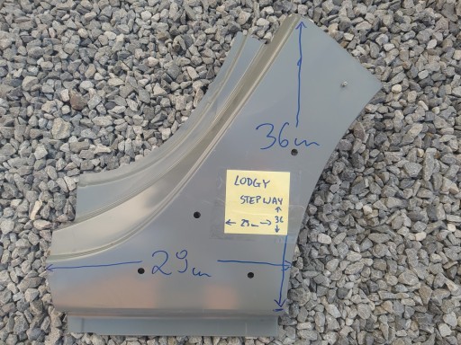 Pdlodgy12 - Порог левой двери Dacia Lodgy Stepway