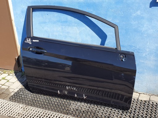 FORD FIESTA MK7 LIFT 2012-2017 3D Tür rechts PANTHER BLACK