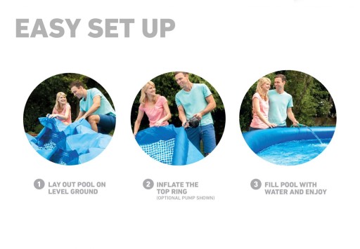 BASEN OGRODOWY Intex Easy Set Set Filter 457x107cm