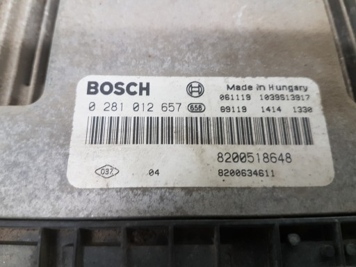 computer of the engine control unit SUZUKI GRAND VITARA II 8200518648