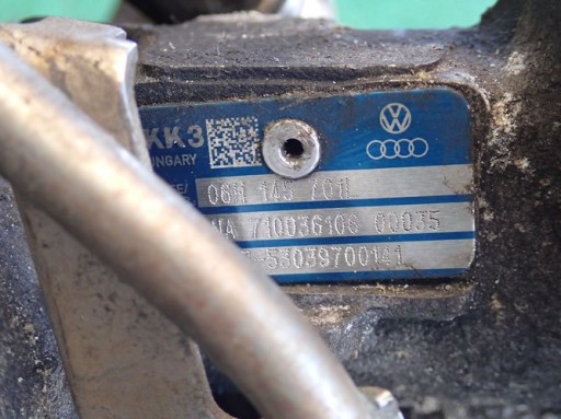 VW SKODA SEAT AUDI 06H145701L turbina 1.8 tsi