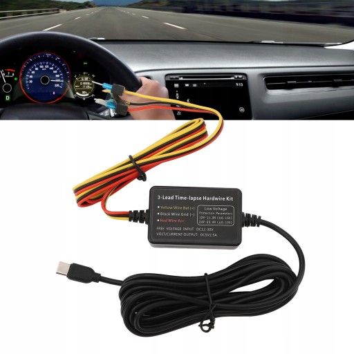 АДАПТЕР ЖИВЛЕННЯ ДЛЯ ВІДЕОРЕЄСТРАТОРА ТИПУ C