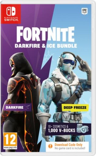 Fortnite Darkfire & Ice Bundle Zestaw Płomień Mroku i Lód Nintendo