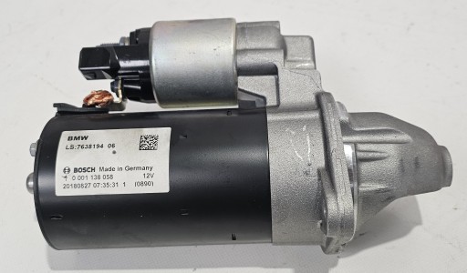 123autoczesci - Новый оригинальный стартер bmw - 7638194