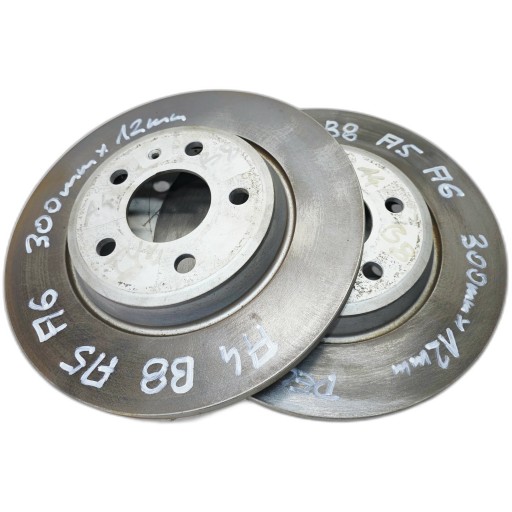 disc discs brake rear part AUDI A4 B8 A5 8T A6 C7 300 MM x 12 MM DELPHI
