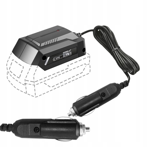 DEDRA АВТОМОБИЛЬНОЕ ЗАРЯДНОЕ УСТРОЙСТВО ДЛЯ АККУМУЛЯТОРОВ SAS+