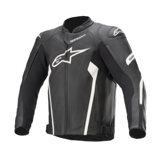 ШКІРЯНА КУРТКА ALPINESTARS FASTER V2 ЧОРНО-БІЛА