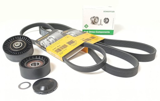 INA-ZES-001 - Натяжний ролик ременя 6PK1836 BMW E90 318 320d M47