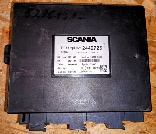 2442725 - Coo7 координатор контролер scania r