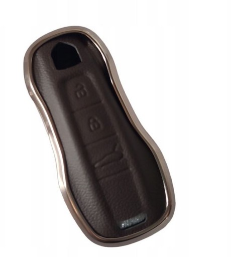 Чохол для ключа автомобіля для Porsche колір коричневий