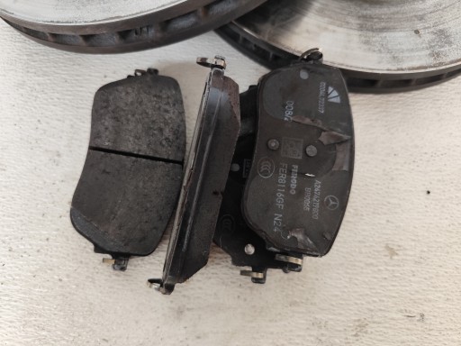 MERCEDES CLA W118 W177 W247 discs brake front 305MM plates KOMPLET OEM