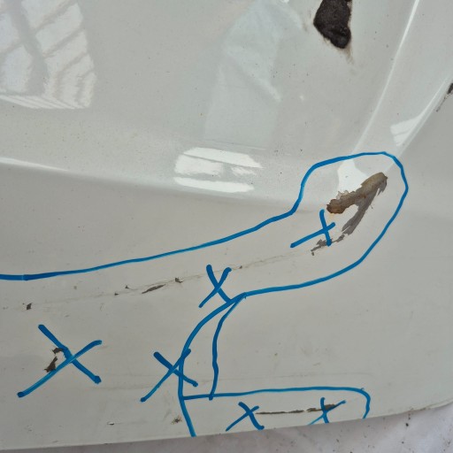 HONDA JAZZ III 07- trunk door boot rear part rear