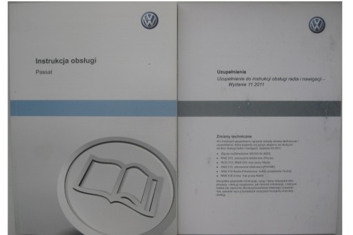 VW Passat B7 2010-2014 руководство по эксплуатации цвет RU