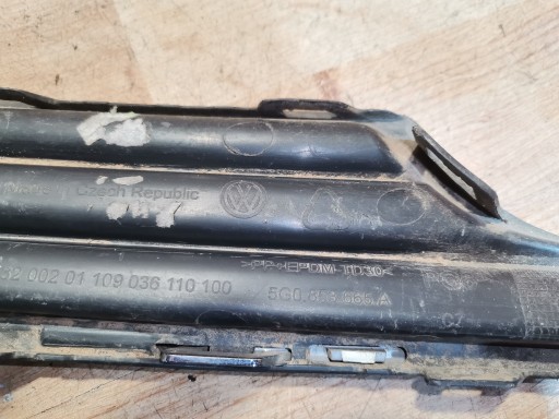 Lüftungsgitter der Stoßstange links VW GOLF VII 7 5G0853665A